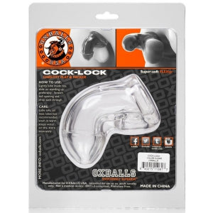 Jaula de castidad Cock-lock Clear