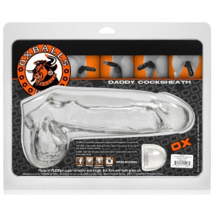 Daddy - Funda de pene transparente 20x6 cm