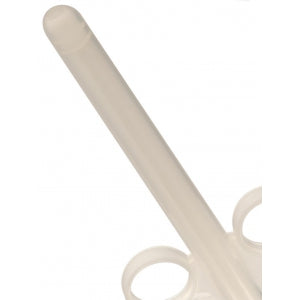 Inyector de lubricante Shooter blanco 10mL - Inserto 10 x 1,5cm
