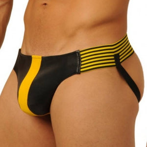 Jockstrap Fist Leather Amarillo