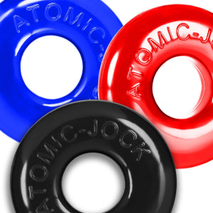 Lote de 3 Ringer Max Cockrings 20 mm Multicolor