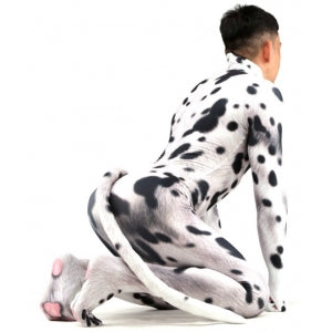 Mono Cosplay Perro Dálmata Negro-Blanco