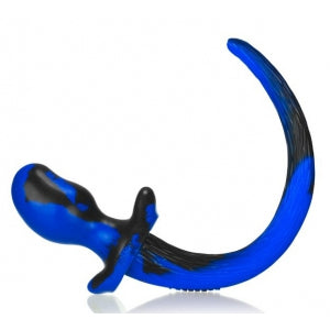 Plug Cola de Perro Mastiff Azul 12 x 7cm