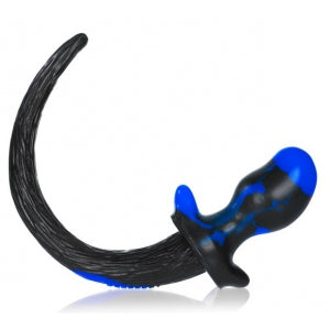 Plug Cola de Perro Mastiff Azul 12 x 7cm