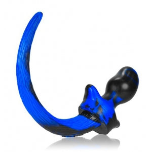 Plug Cola de Perro Mastiff Azul 12 x 7cm