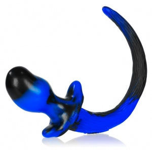 Plug Cola de Perro Mastiff Azul 12 x 7cm