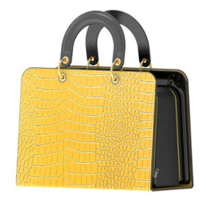 Sex Machine portátil Fuck Bag Amarillo con estuche