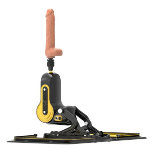 Sex Machine portátil Fuck Bag Amarillo con estuche