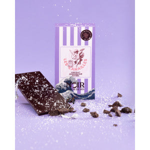 Tableta de chocolate negro afrodisíaco Fleur de Sel 100 g