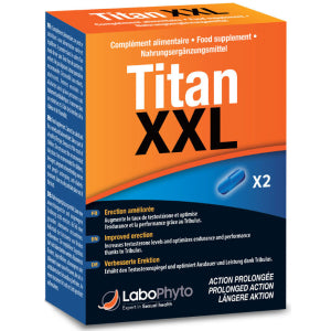 Titan XXL Estimulante Acción Prolongada 2 pastillas